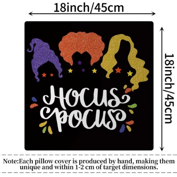 NWOT~~Hocus Pocus-Peach Skin Pillowcase - Picture 2 of 2